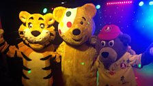 Pudsey makes some new friends!