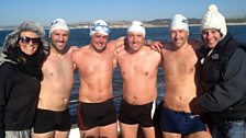 Devon Cliffs Holiday Park team swam the channel for Pudsey!