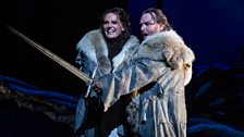 Eva-Maria Westbroek as Sieglinde and Simon O'Neill as Siegmund