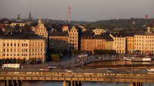 "We’re walking through the centre of town, over the main bridge and now he’s wandering around in the old city."