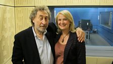 Howard Jacobson and Sarah Walker