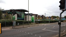 Crossing on Barrack Street