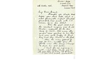 Letter from London Zoo’s Monkey House