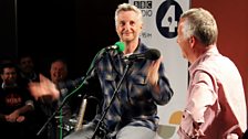 Billy Bragg shares a joke