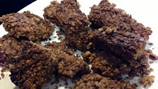 Jim's chocolate flapjack