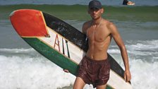 Ali (from the Gaza Surf Club)