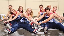 Team GB rowers