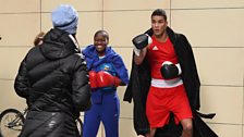 Nicola Adams and Anthony Ogogo