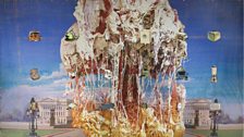 Jim Shaw - Capitol Viscera Appliances mural