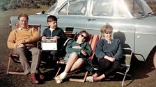 On holiday in North Wales in 1962 listening with my dad and sisters. Our Radio has always been part of our family!