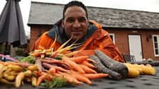 Michael Caines and Heritage Carrots