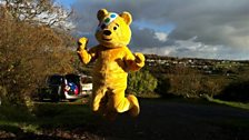 Pudsey Shows his Support