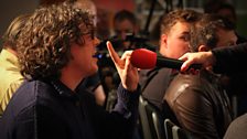 Alan Davies in the audience