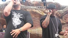 Slaughterhouse rip the Rock the Bells Stage