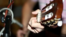 Guitar close up