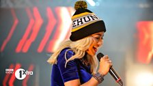 Rita Ora at 1Xtra Live