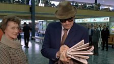 Gregory Peck at London Airport, All in a Day’s Work (1968)