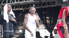 Vybz Kartel take the stage