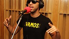 Aggro Santos was in the Live Lounge