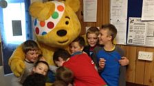 A hug for Pudsey