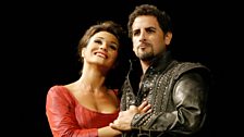 Olga Peretyatko as Matilde di Shabran & Juan Diego Florez as Corradino.