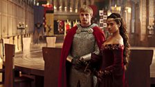 King Arthur Pendragon and Queen Guinevere