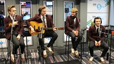 McFly in the Live Space at 5 live