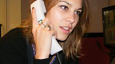 Pro Celebrity Phone Answerer Alexa Chung