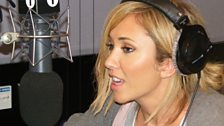 Jenny Frost In The Studio