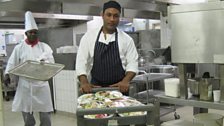 The kitchen at the Royal Brompton Hospital - The Derek Cooper Award category of the 鶹Լ Food and Farming Awards 2012