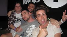 The Count, Kissy (a gatecrasher), Sinden and Grimmy!