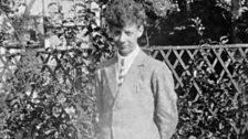 Benjamin Britten in school tie, around 1928