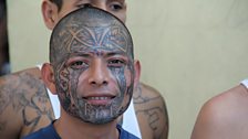 Many prisoners get their first gang tattoos while in prison as teenagers