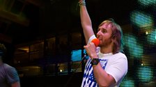 David Guetta at Radio 1's Free Party