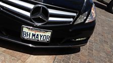 'Mayor' number plate