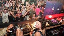 Annie Mac at the controls