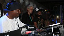 Grandmaster Flash prepares to party