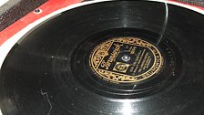 One of the original 78s - with a great big scratch in it!