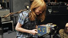 Lucy Rose exploring some bellows