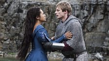 Queen Guinevere and King Arthur