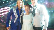 Robbie Savage, Gemma and Vernon Kay