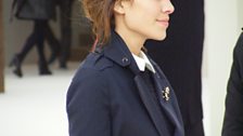 Alexa Chung at Burberry