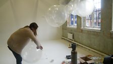 Creating a bubble world!