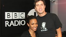 Vernon and Freema Agyeman from Torchwood