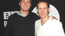 Vernon with Brendan Cole