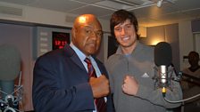 Vernon and George Foreman