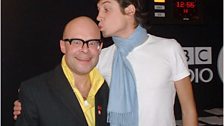 Vernon kisses Harry Hill