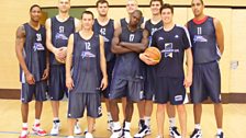 Vernon and the GB Basketball team