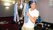 07 Aug 10 - Vernon with the Premier League trophy