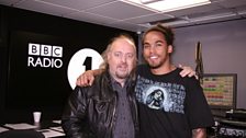 Super fan Dev meets Bill Bailey